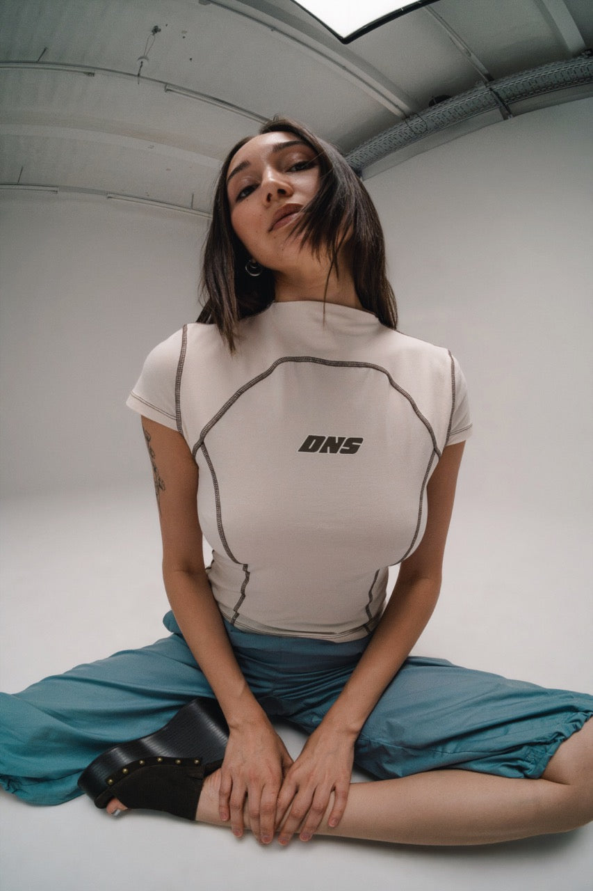 white top